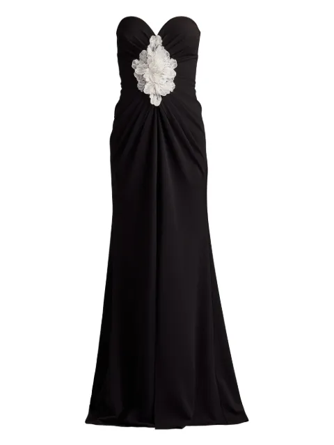 Tadashi Shoji strapless gown