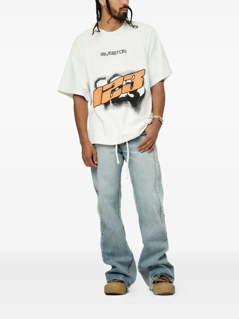RRR123 Repented Again trousers | Wide-Leg Jeans | Image 2