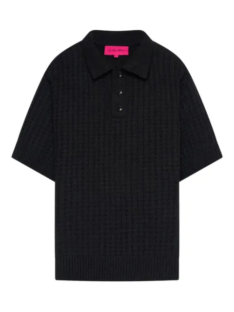 The Elder Statesman playera tipo polo texturizada