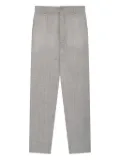 The Elder Statesman pashmina norm trousers - Grey