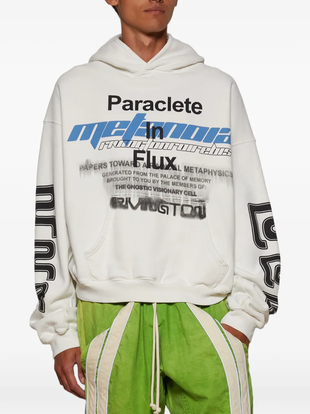 RRR123 paraclete graphic sweatshirt Wit