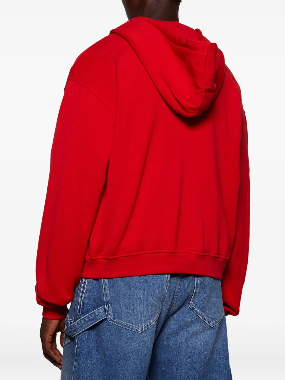 The Elder Statesman Daily zip-up hoodie Rood