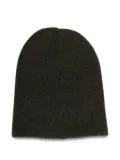 The Elder Statesman ribbed beanie - Green