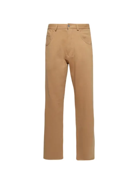MM6 Maison Margiela pantalones con bolsillo de parche