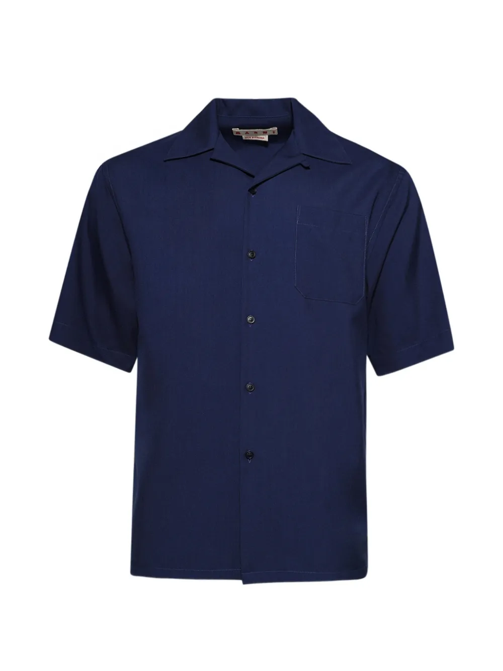 Marni pocket short-sleeve shirt - Blu