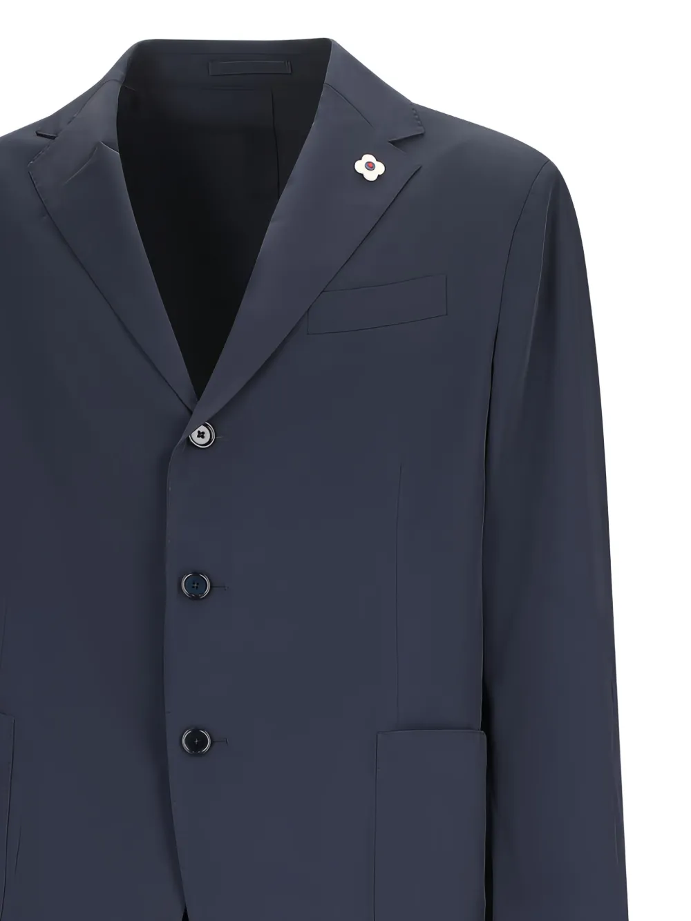 Lardini single-breasted blazer - Blu