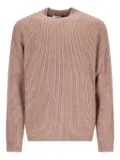 Tagliatore crew-neck sweater - Neutrals