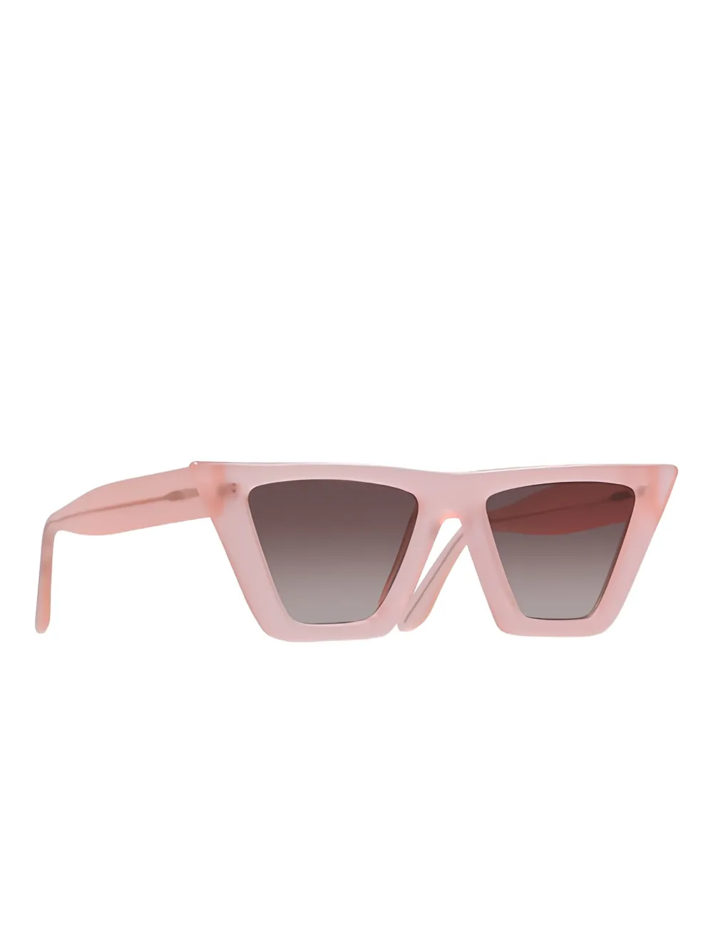 Les Filles d'Eva Zonnebril met geometrisch montuur - Roze