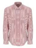 RAF MOORE pinstriped shirt - Red