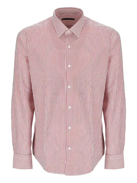RAF MOORE camisa con estampado de rayas diplomáticas