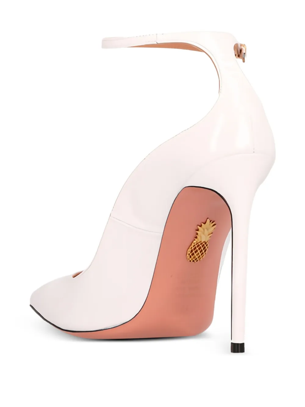 Aquazzura 105mm Love Affair ankle-strap pumps Neutrals