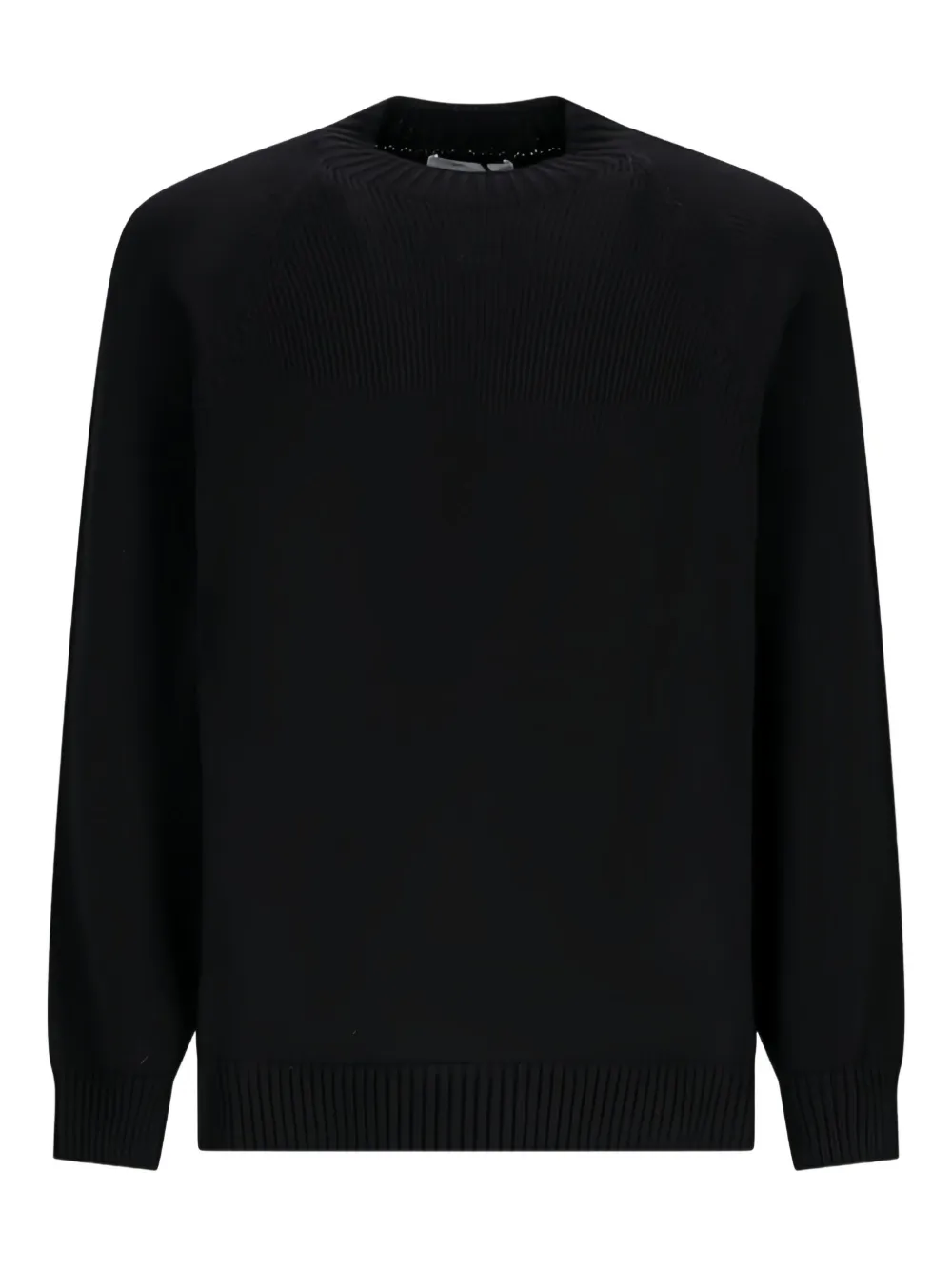 Lardini raglan-sleeve crew-neck sweater | Black | Image 1