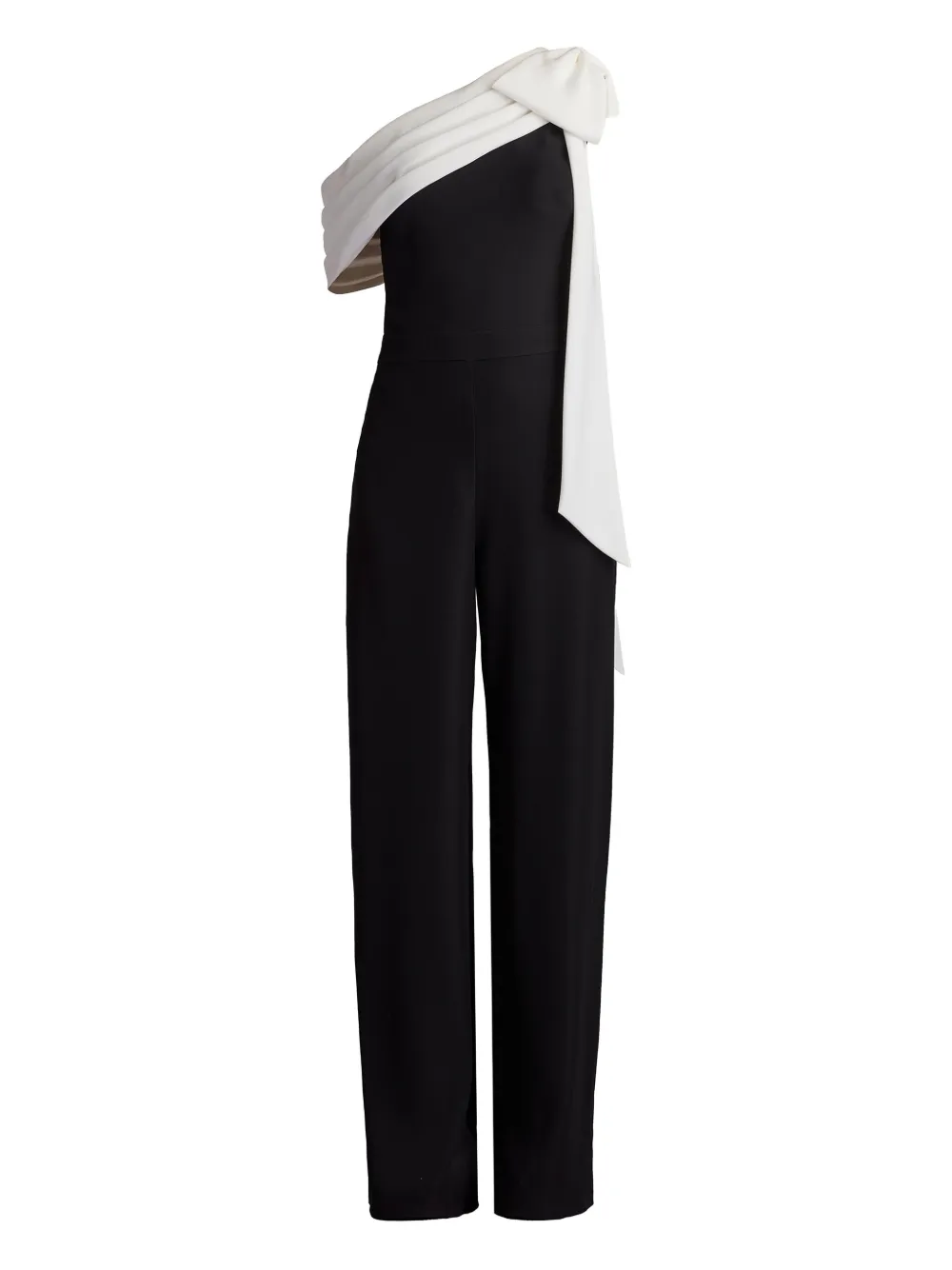 Tadashi Shoji one-shoulder jumpsuit | Black | Image 1