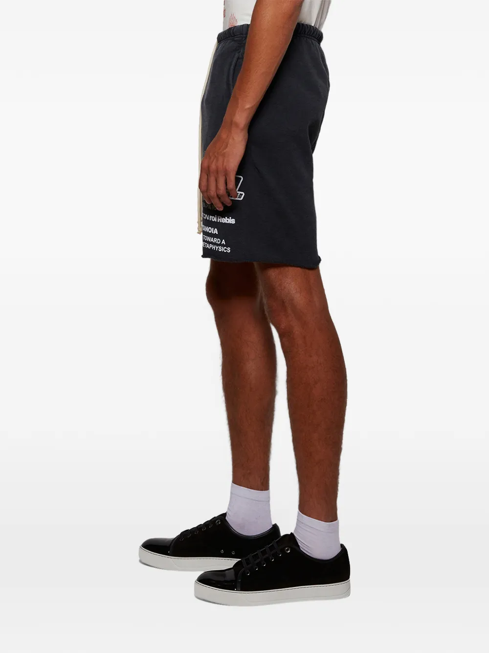RRR123 Radical Alma drawstring-fastening track shorts Zwart