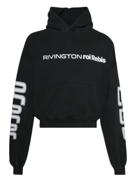 RRR123 Metanoia logo-print hoodie