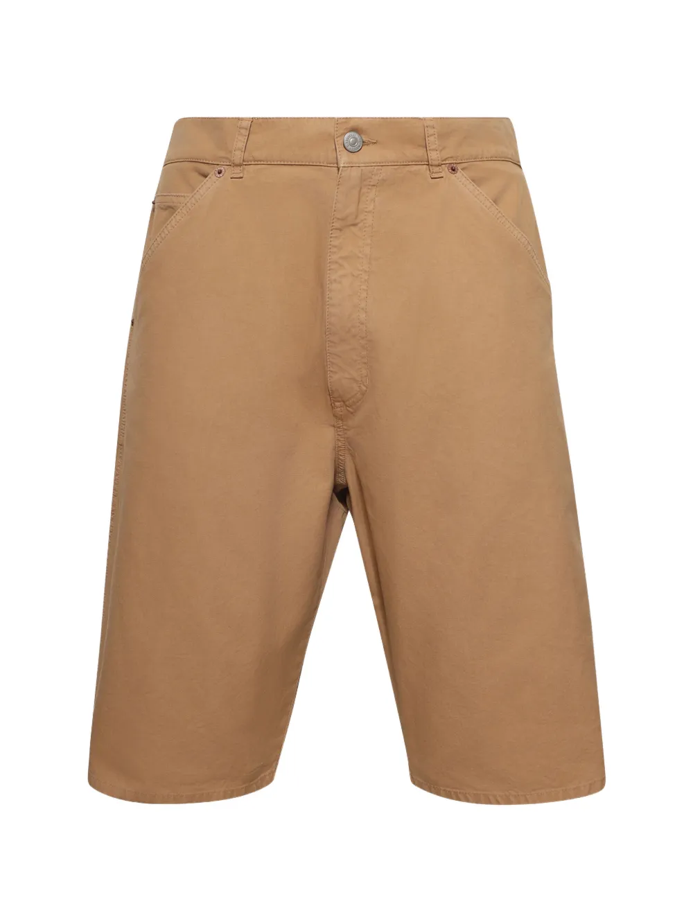 MM6 Maison Margiela seam detail shorts - Braun