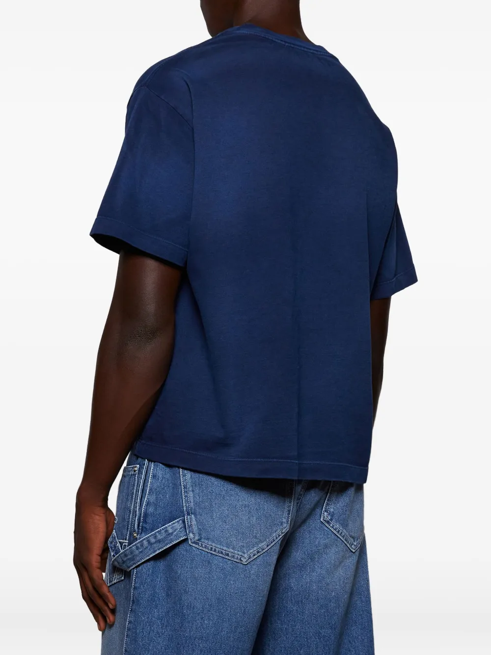 The Elder Statesman sunbleached T-shirt Blauw