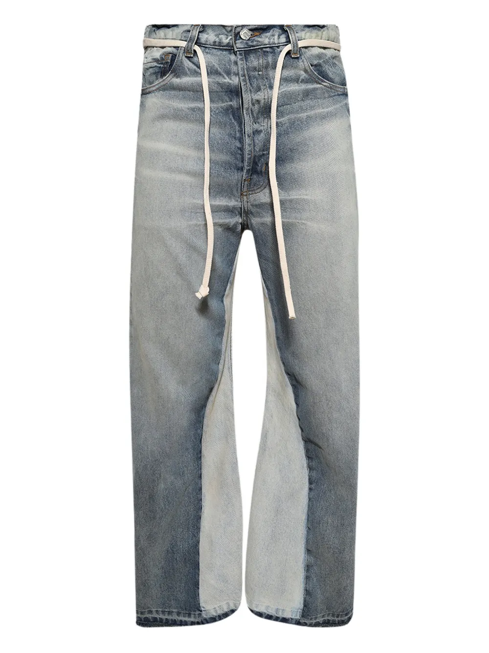 RRR123 drawstring-fastening jeans | azul | Image 1