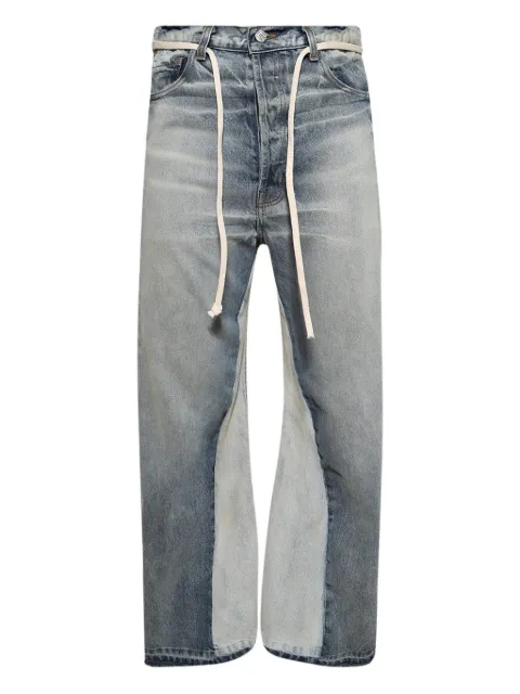 RRR123 drawstring-fastening jeans
