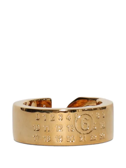 MM6 Maison Margiela minimal logo ring