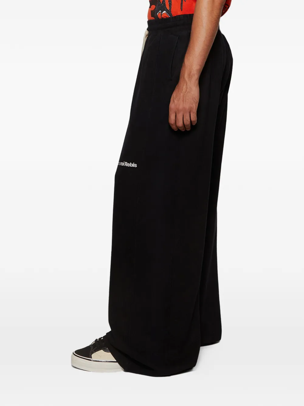 Rrr123 Rivington Drawstring Trousers In Black