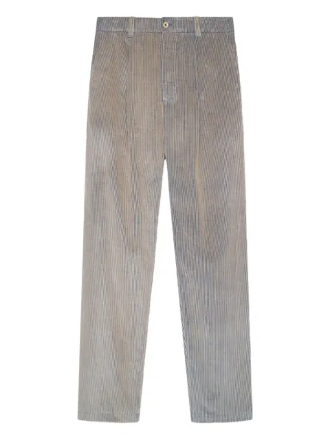 The Elder Statesman pleated wale cord trousers