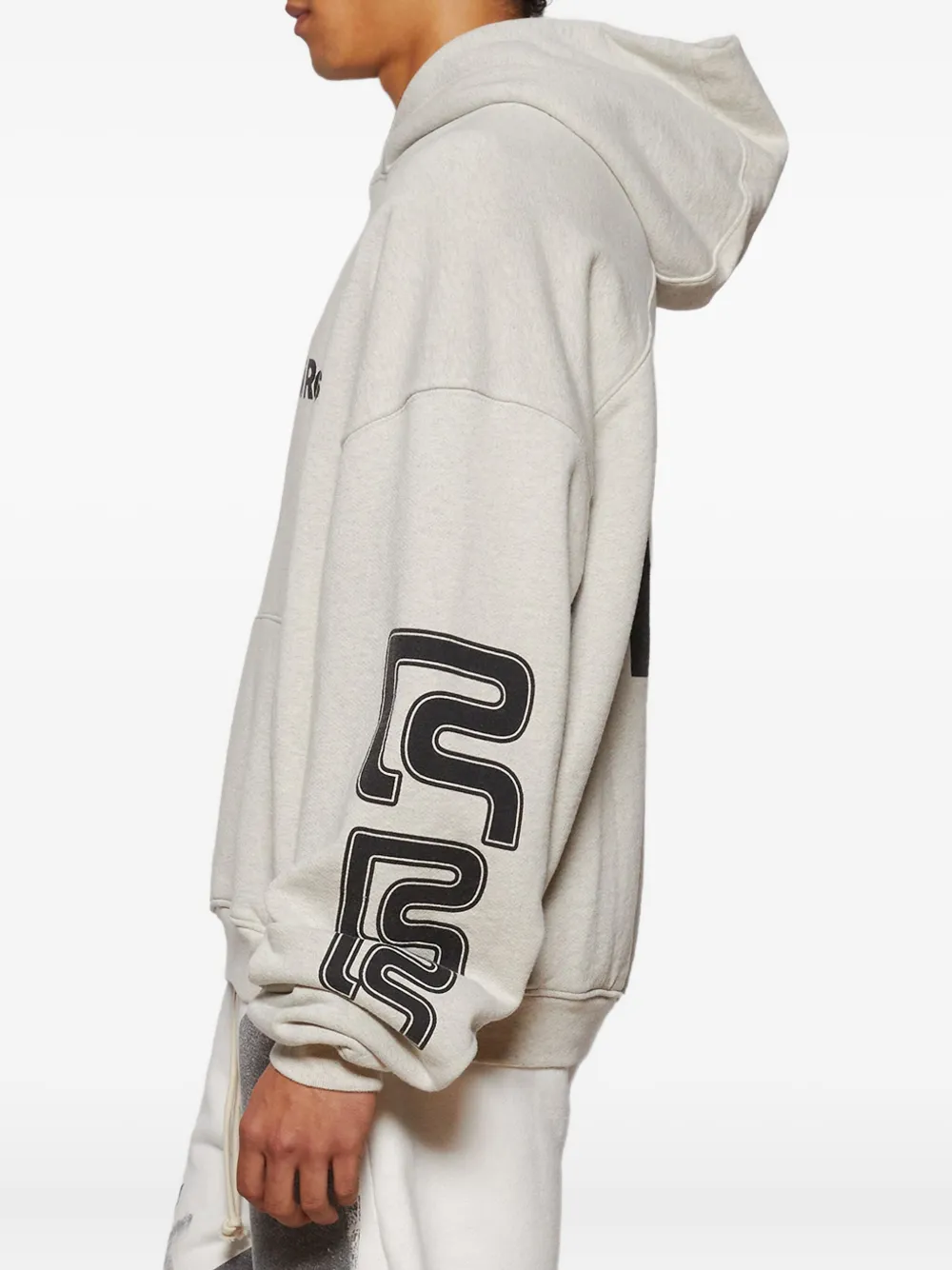 RRR123 Metanoia Uso Cva hoodie met logo-print Grijs