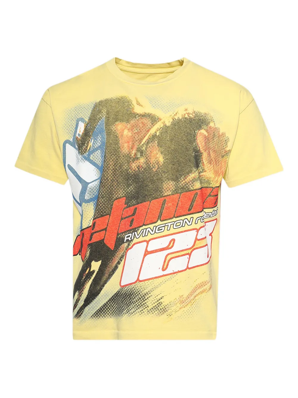 RRR123 Meta-Man T-Shirt | Yellow | Image 1