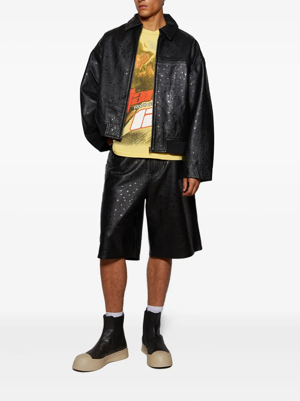 RRR123 Meta-Man T-Shirt - Geel