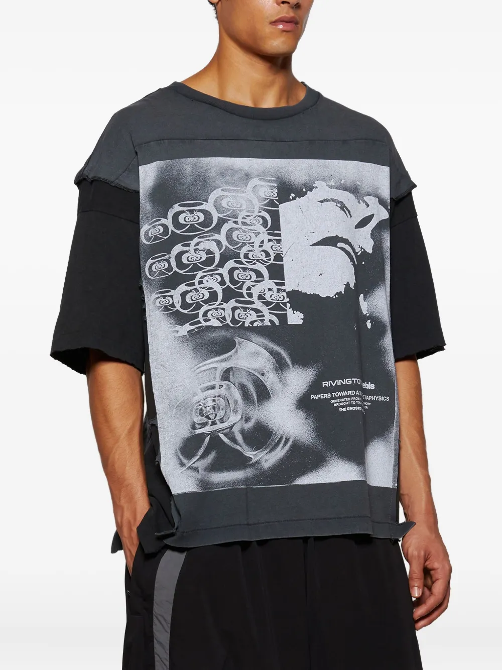 RRR123 グラフィック Tシャツ | グレー | FARFETCH JP