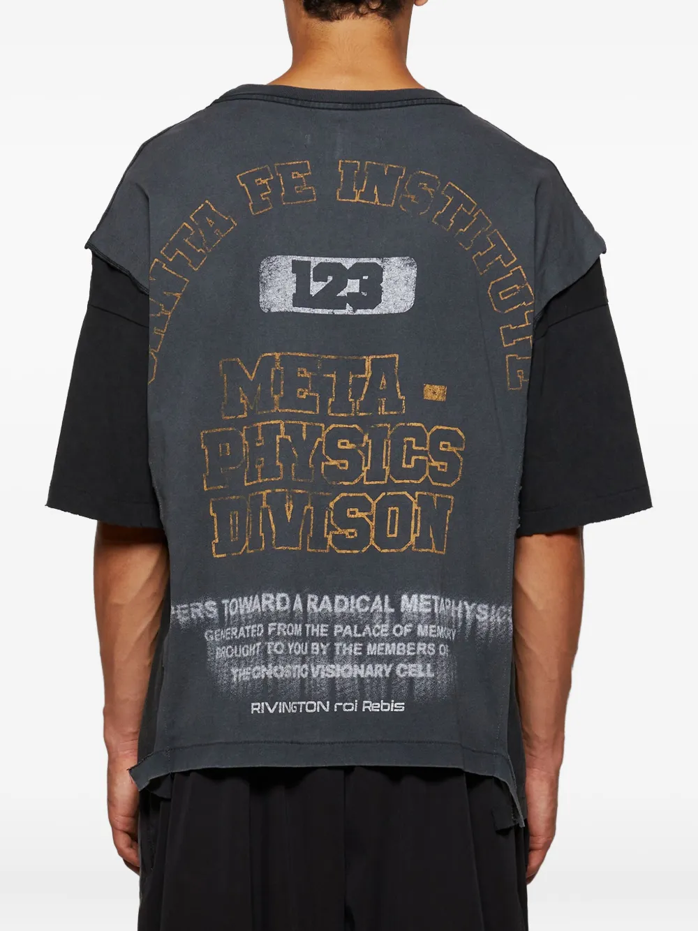 RRR123 グラフィック Tシャツ | グレー | FARFETCH JP