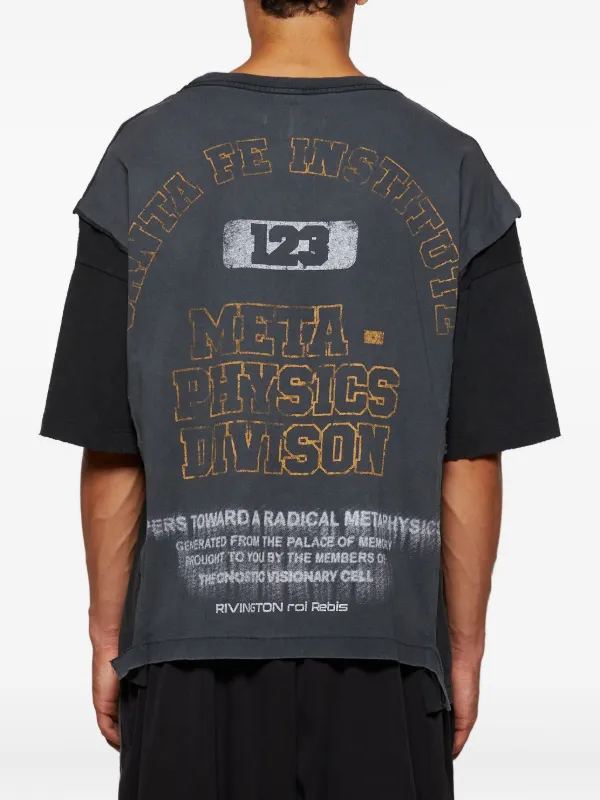 RRR123 グラフィック Tシャツ | グレー | FARFETCH JP