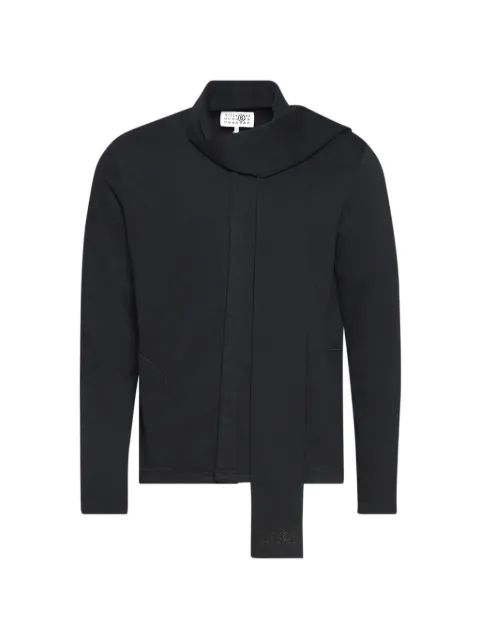 MM6 Maison Margiela suéter con mascada