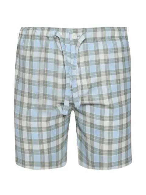 LOEWE check-print shorts