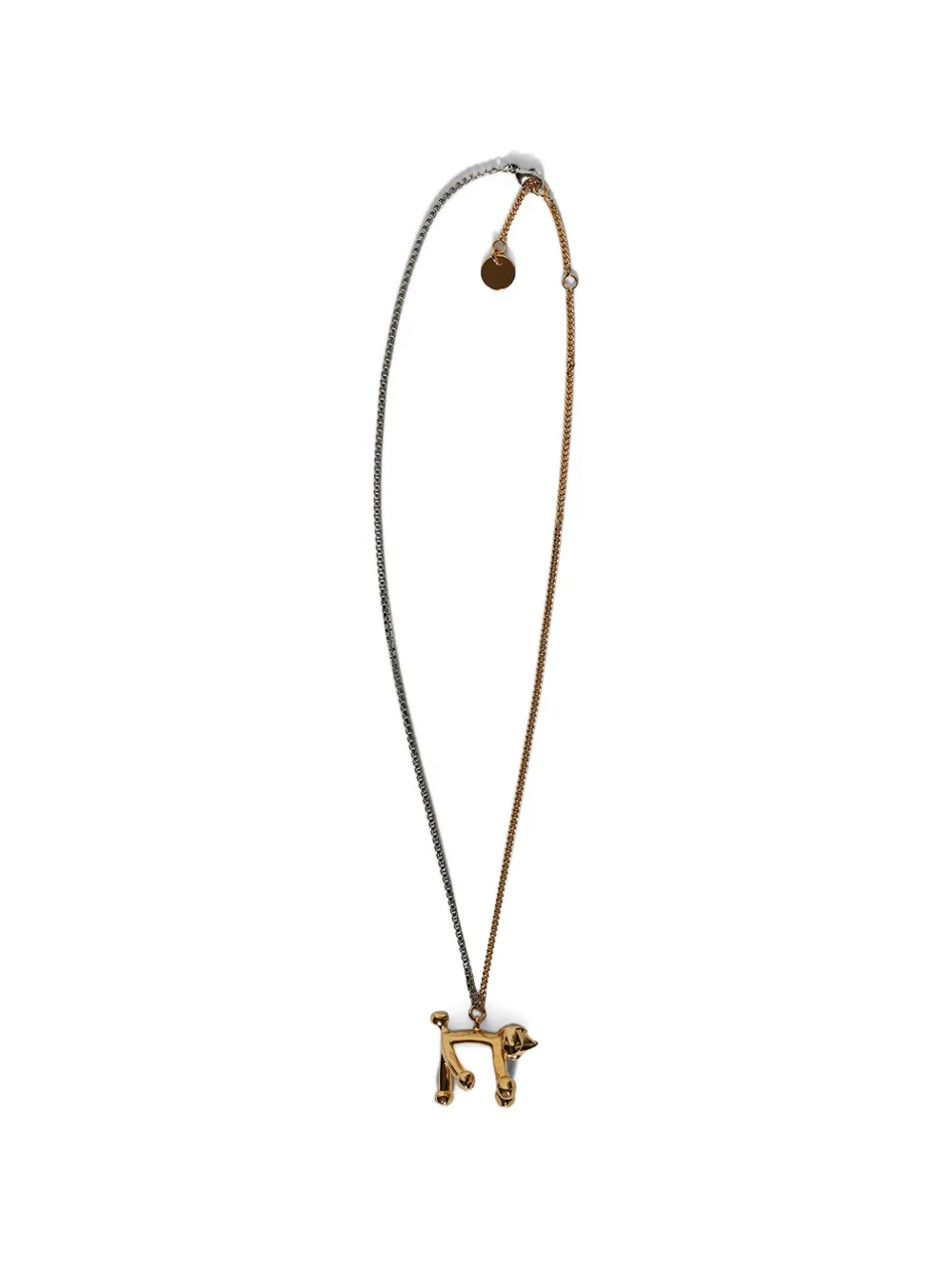 Marni dog-pendant necklace - Oro