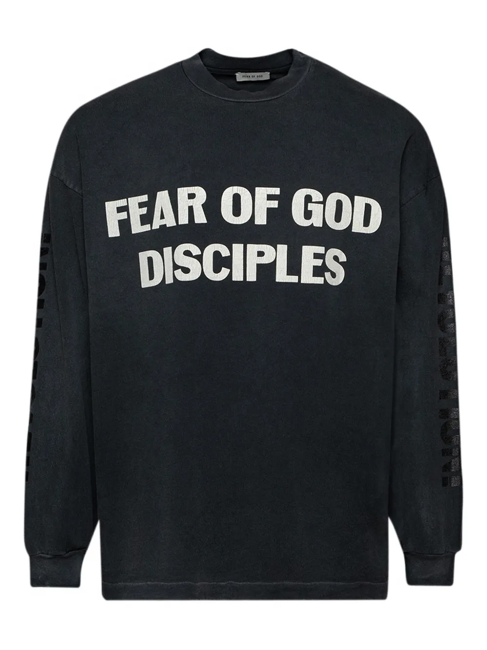 Fear Of God long-sleeve cotton T-shirt | Black | Image 1