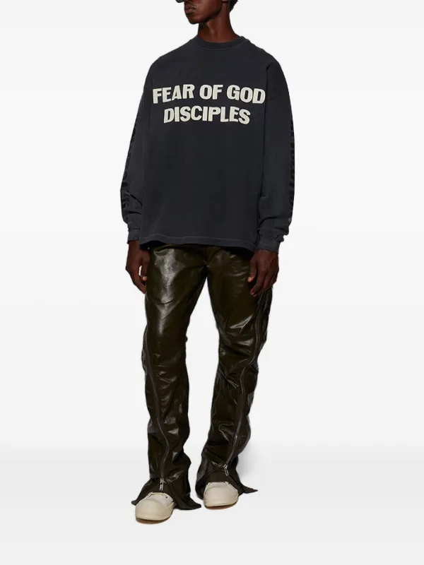Fear Of God long-sleeve Cotton T-shirt | Black | FARFETCH