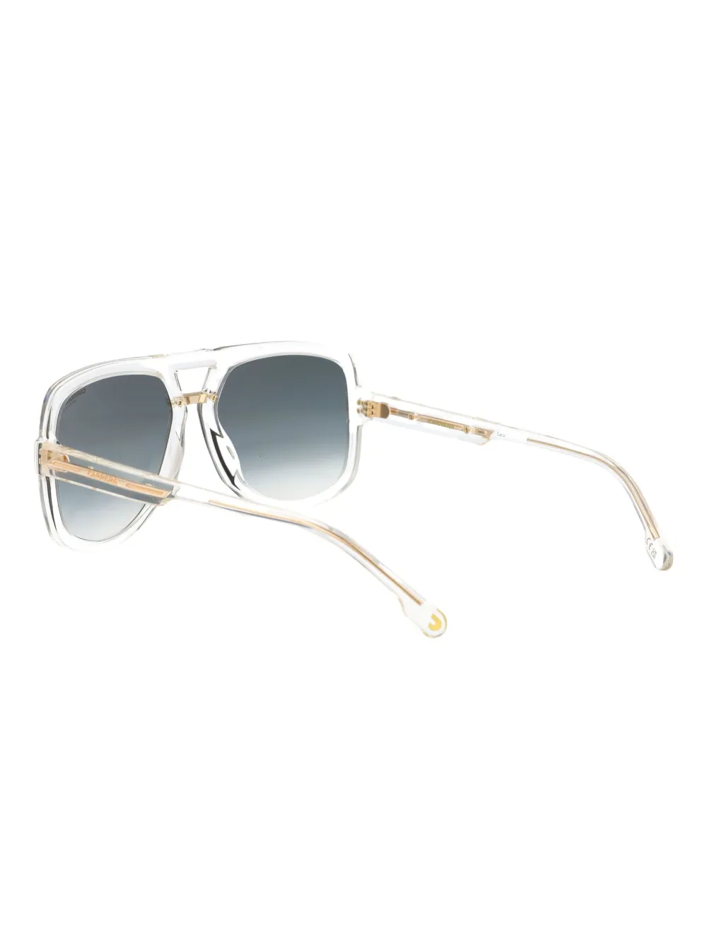 Carrera Victory C 10 S zonnebril met gouden detail Wit