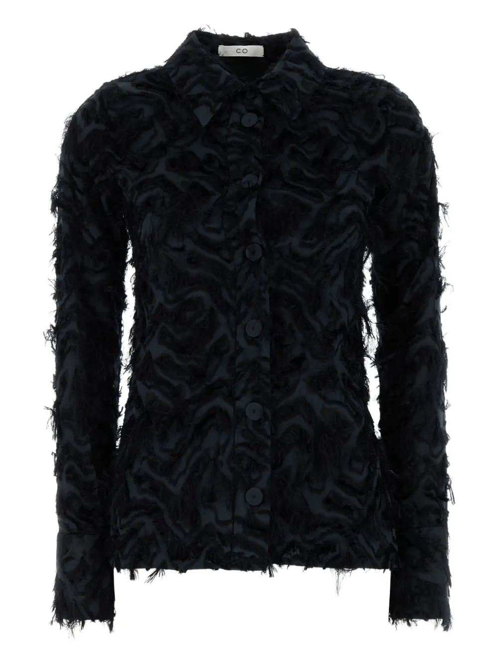 textured-finish shirt