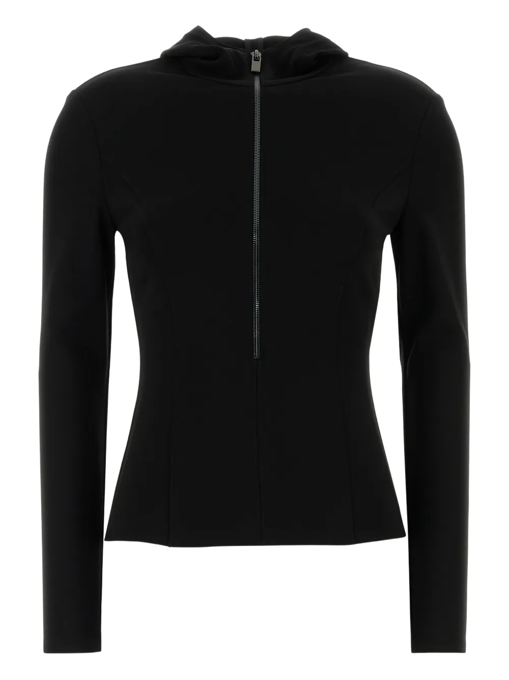 Magda Butrym hoodie con cierre | negro | Image 1
