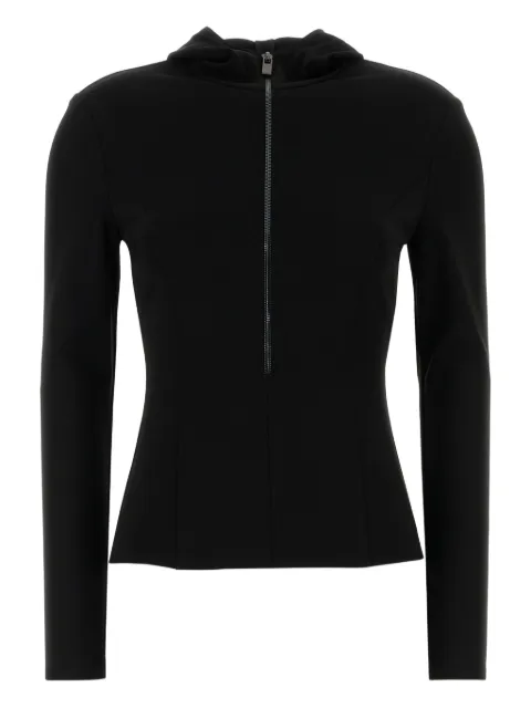 Magda Butrym hoodie con cierre