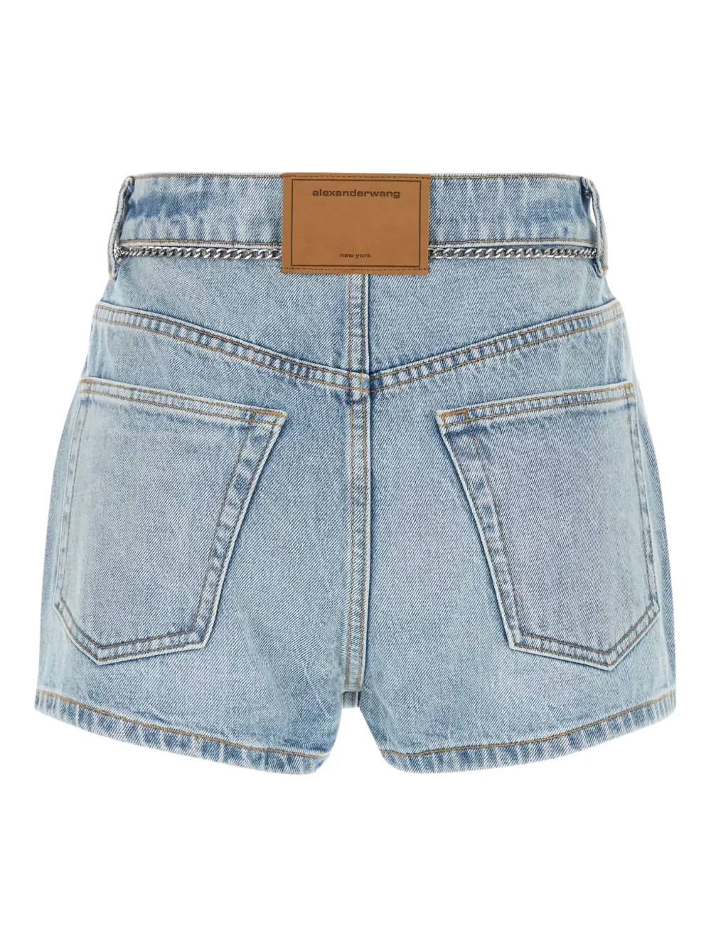 Alexander Wang shorts de mezclilla de algodón | Shorts de mezclilla | Image 2