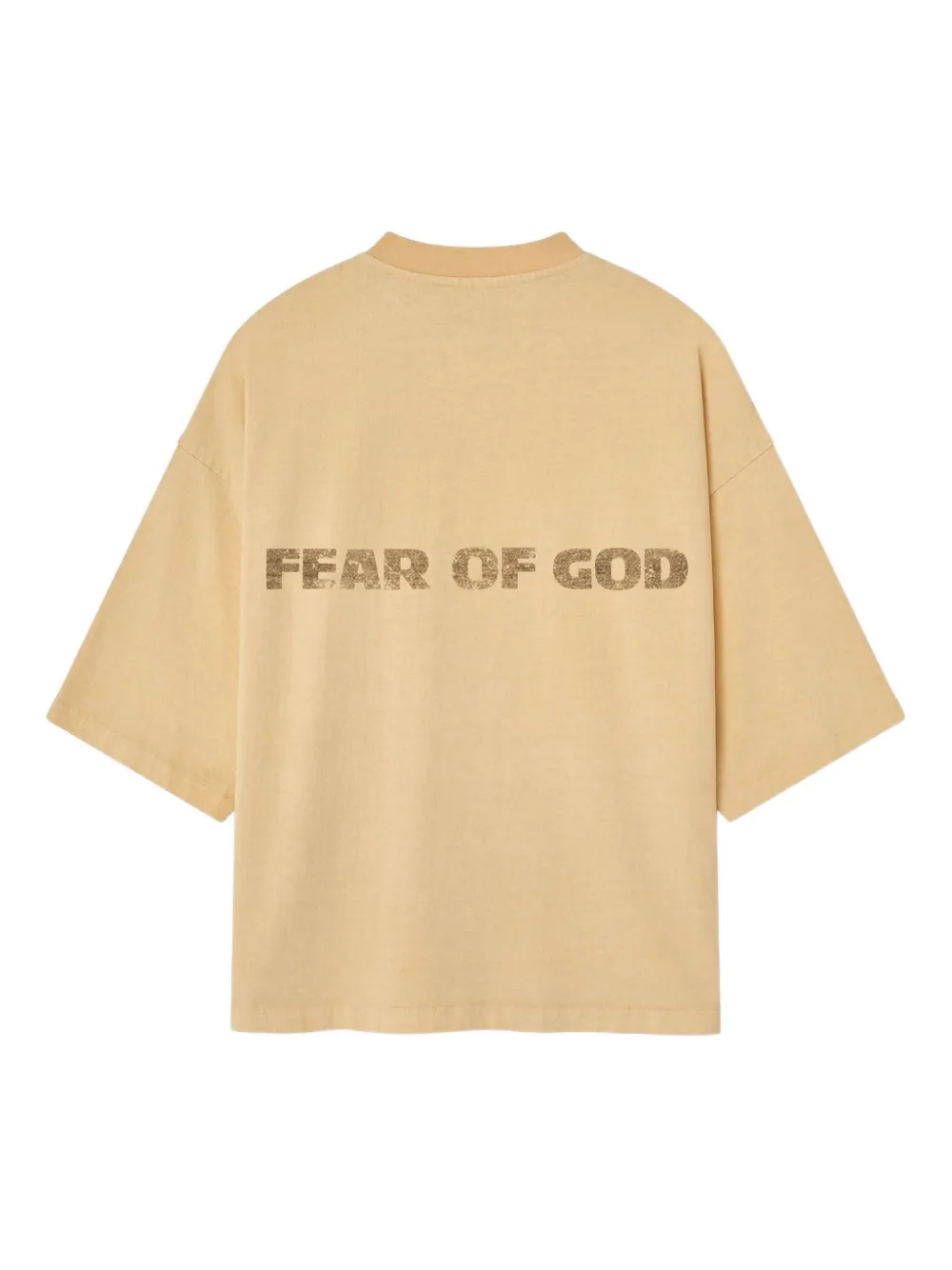 Fear Of God relaxed fu tee - Beige