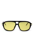 Givenchy Eyewear pilot sunglasses - Black
