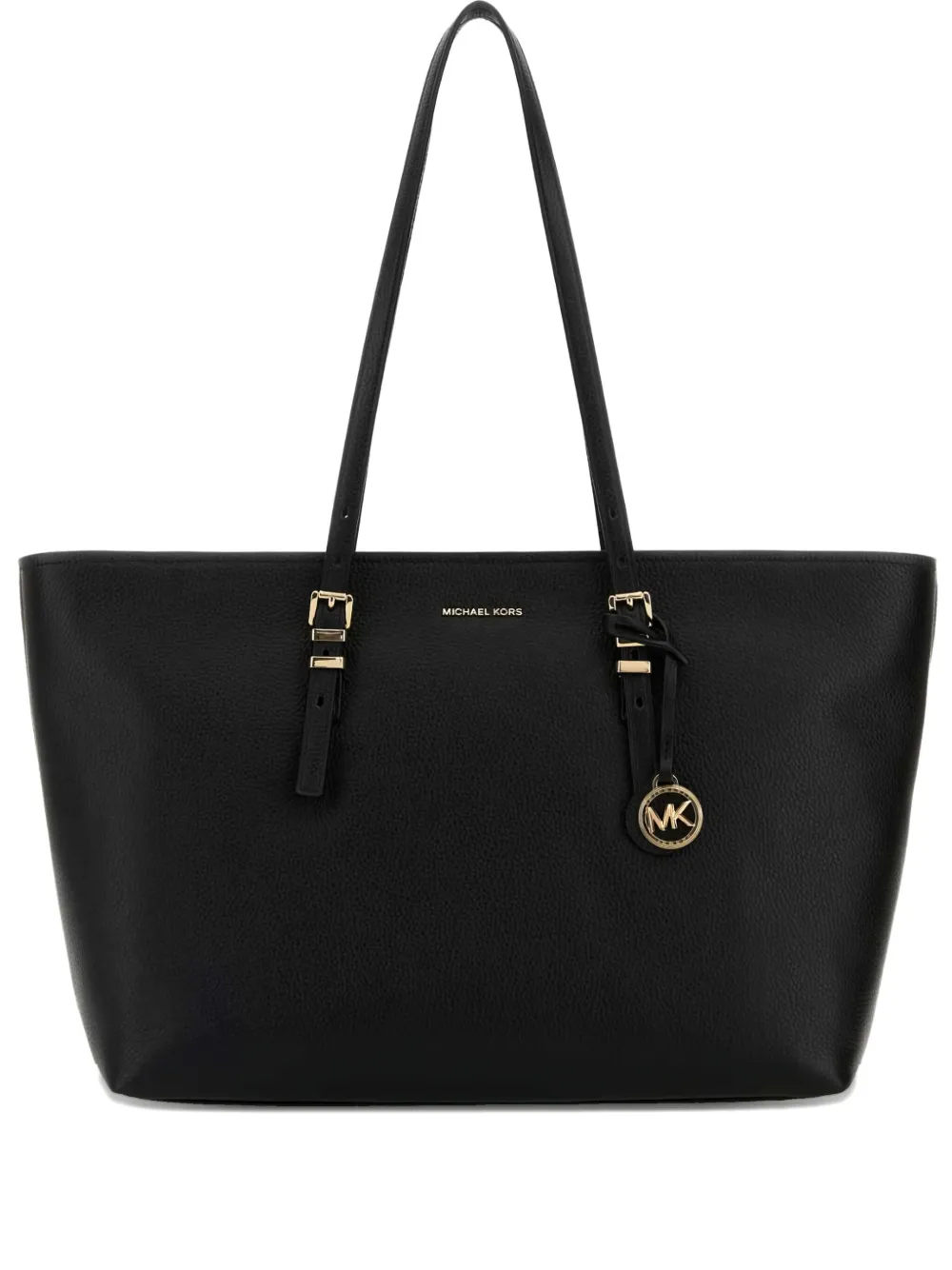 Michael Michael Kors logo-lettering shoulder bag - ブラック Michael Michael Kors logo-lettering shoulder bag - ブラック