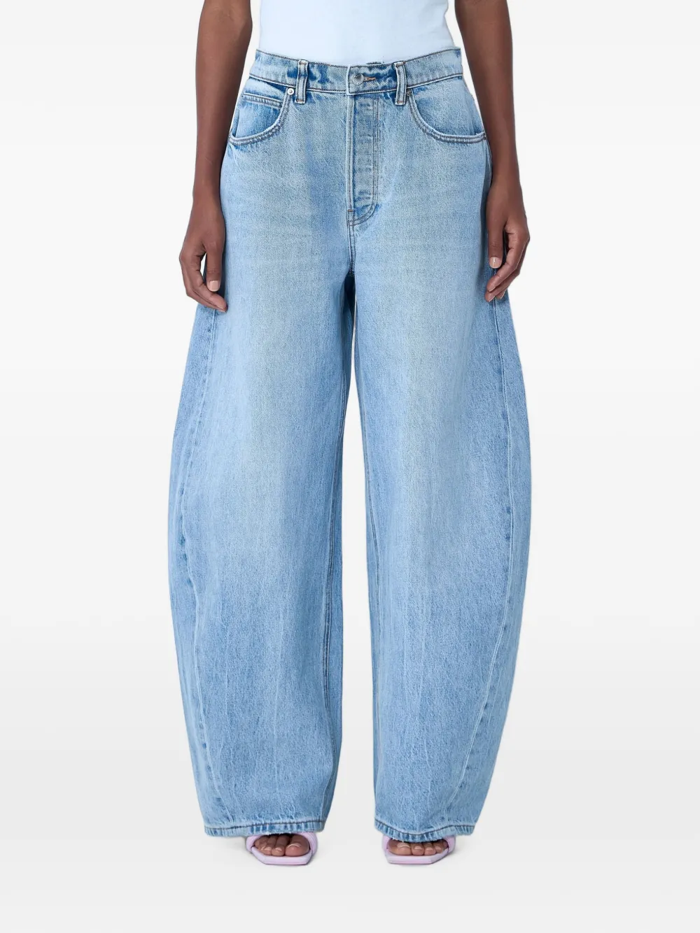 Alexander Wang High-waist jeans Blauw