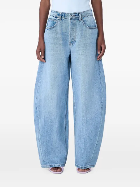 Alexander Wang blow-up bleach blue mid-rise jeans