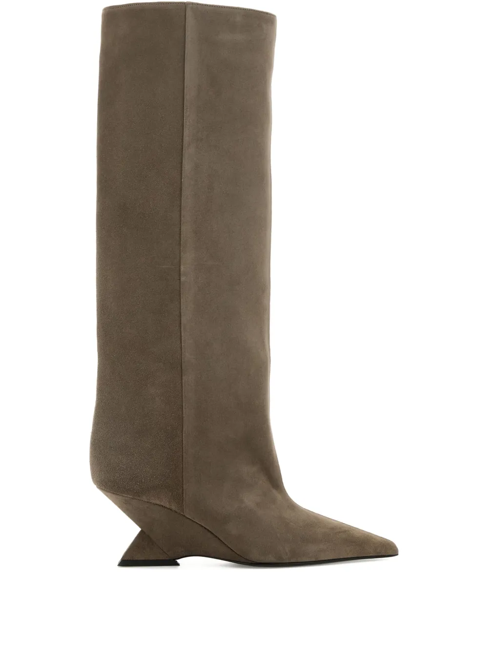 The Attico botas altas de ante | neutro | Image 1