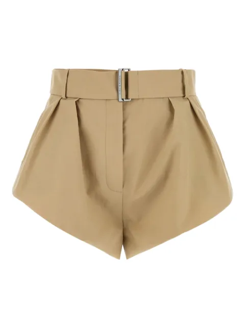 Magda Butrym pleated belted mini shorts