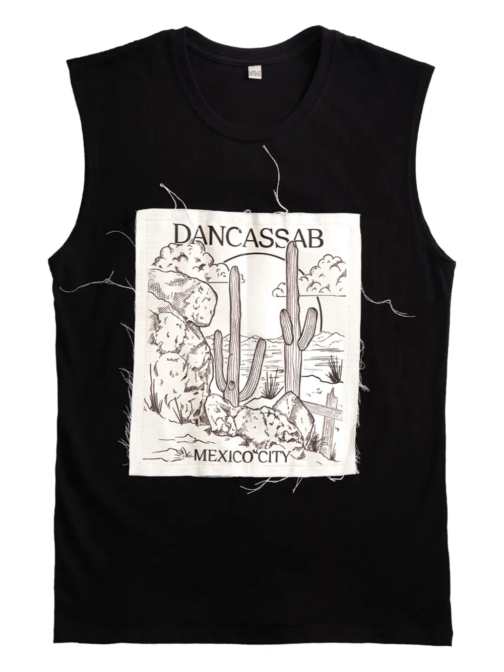 DANCASSAB top Nash sin mangas con estampado de cactus | Image 1